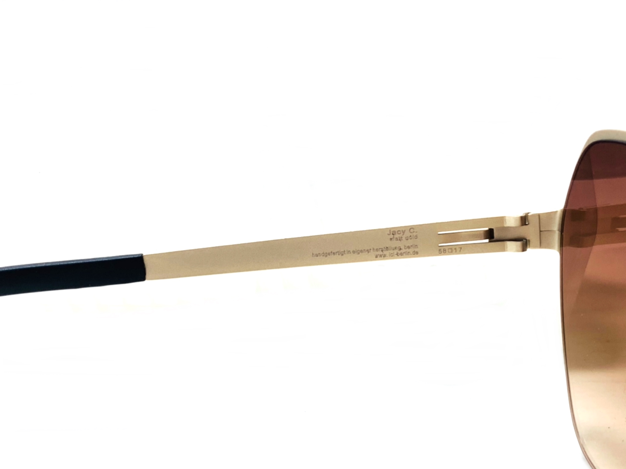 แว่นกันแดด ic berlin Jacy C. matt gold 58-17 <ชาเฟด>