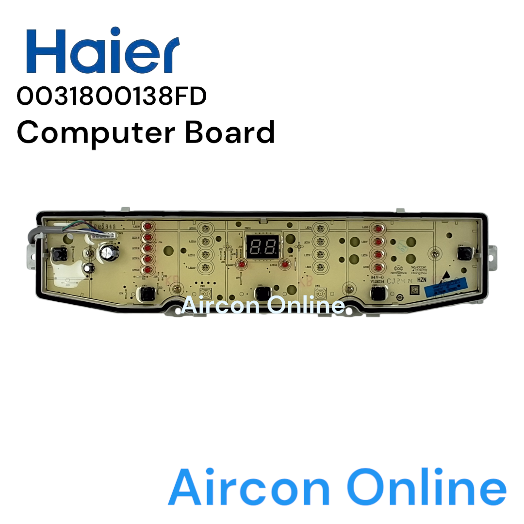 Computer Board เครื่องซักผ้า HAIER รุ่น HWM140-1826T รหัส 0031800138FD ( 138FD )