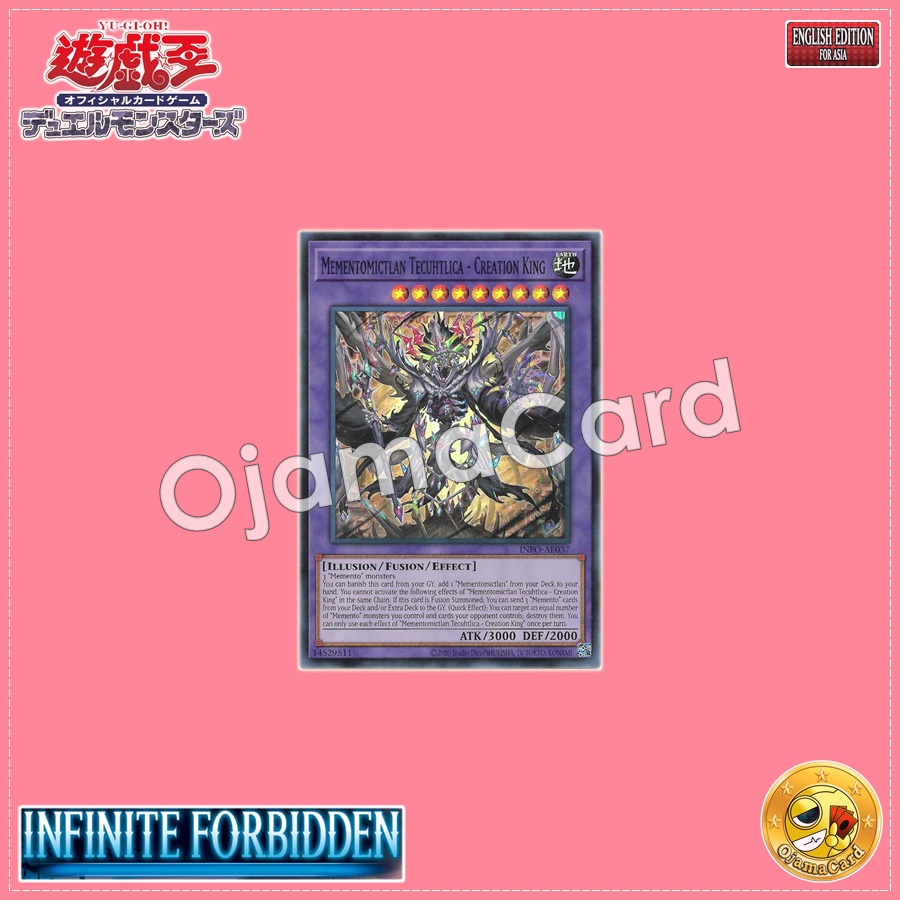 INFO-AE037 : Mementomictlan Tecuhtlica - Creation King / Dark Corpse King - Mementolan Tecuhtlica (Secret Rare)