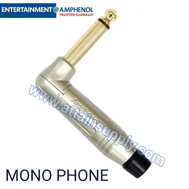 P.PHONE MONO-BEND/AMPHENOL-ACPM-RN-AU