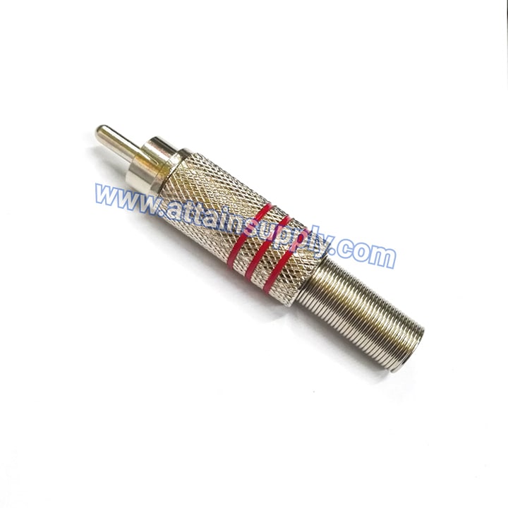 P.RCA SPRING SILVER-RED