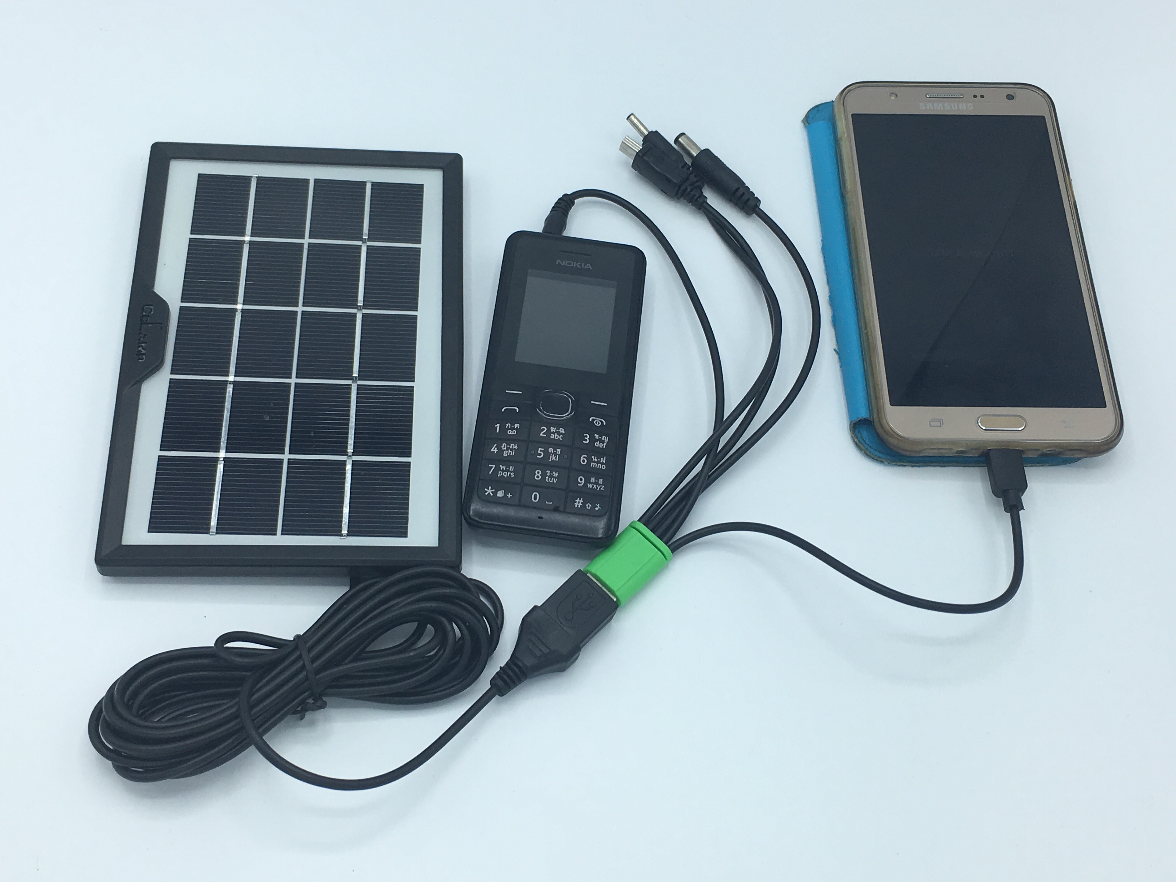 พาวเวอร์แบงค์ โซล่าเซลล์ 1.8W + USB 5V