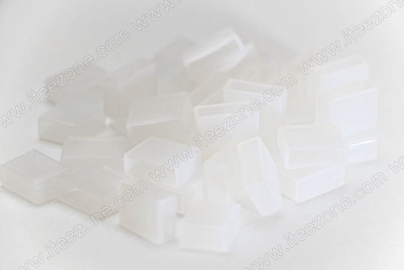 หัวปิดสำหรับไฟเส้นเคลือบซิลิโคน IP67