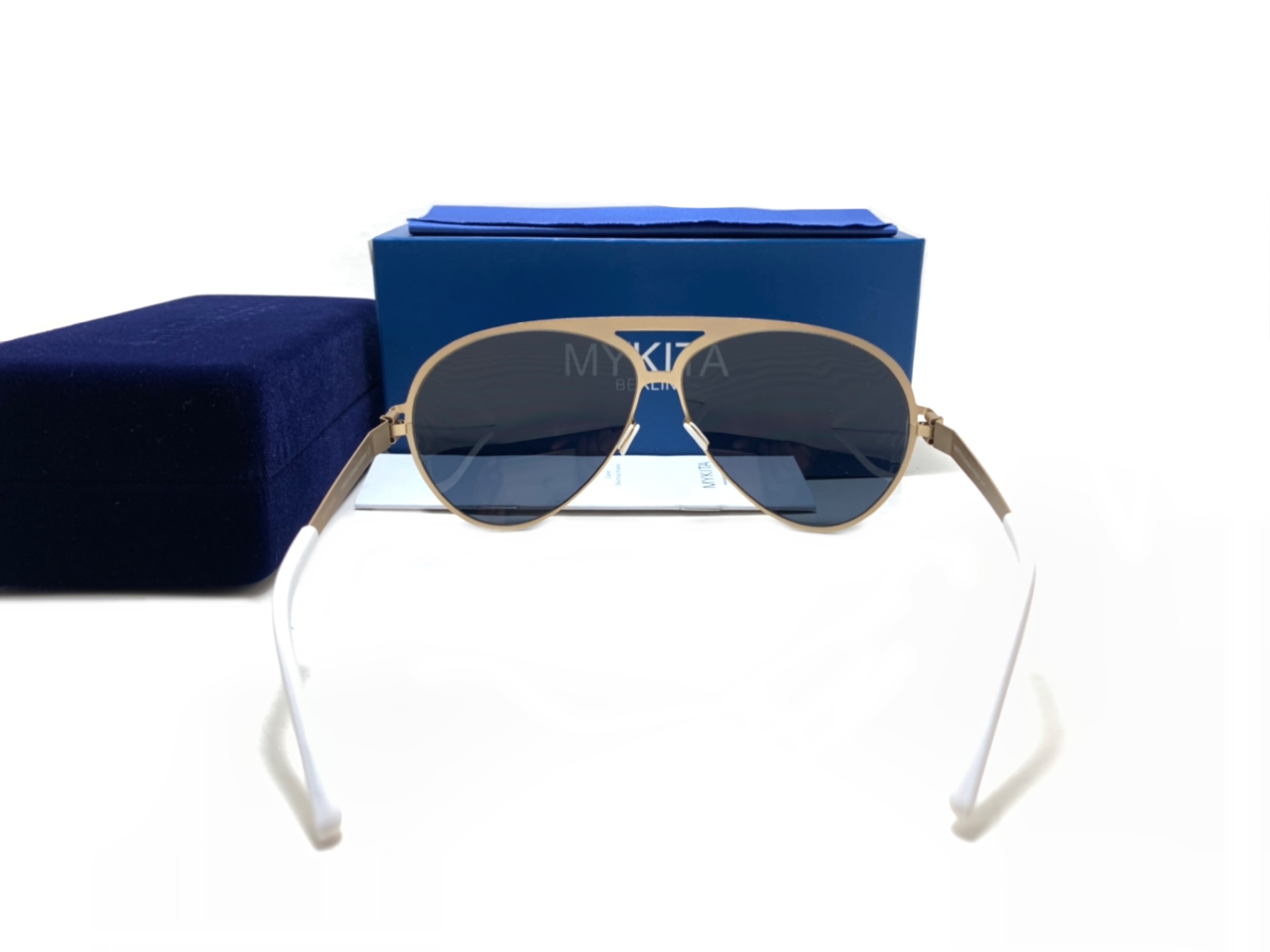 แว่นกันแดด MYKITA SEPP GOLD COL.015 63-12 140 <ปรอททอง>