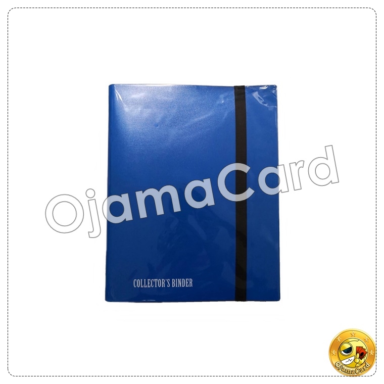 Collector's Binder Side Loading 9-Pocket — Blue「แฟ้มใส่การ์ด 9 ช่อง | 20 แผ่น | 40 หน้า」