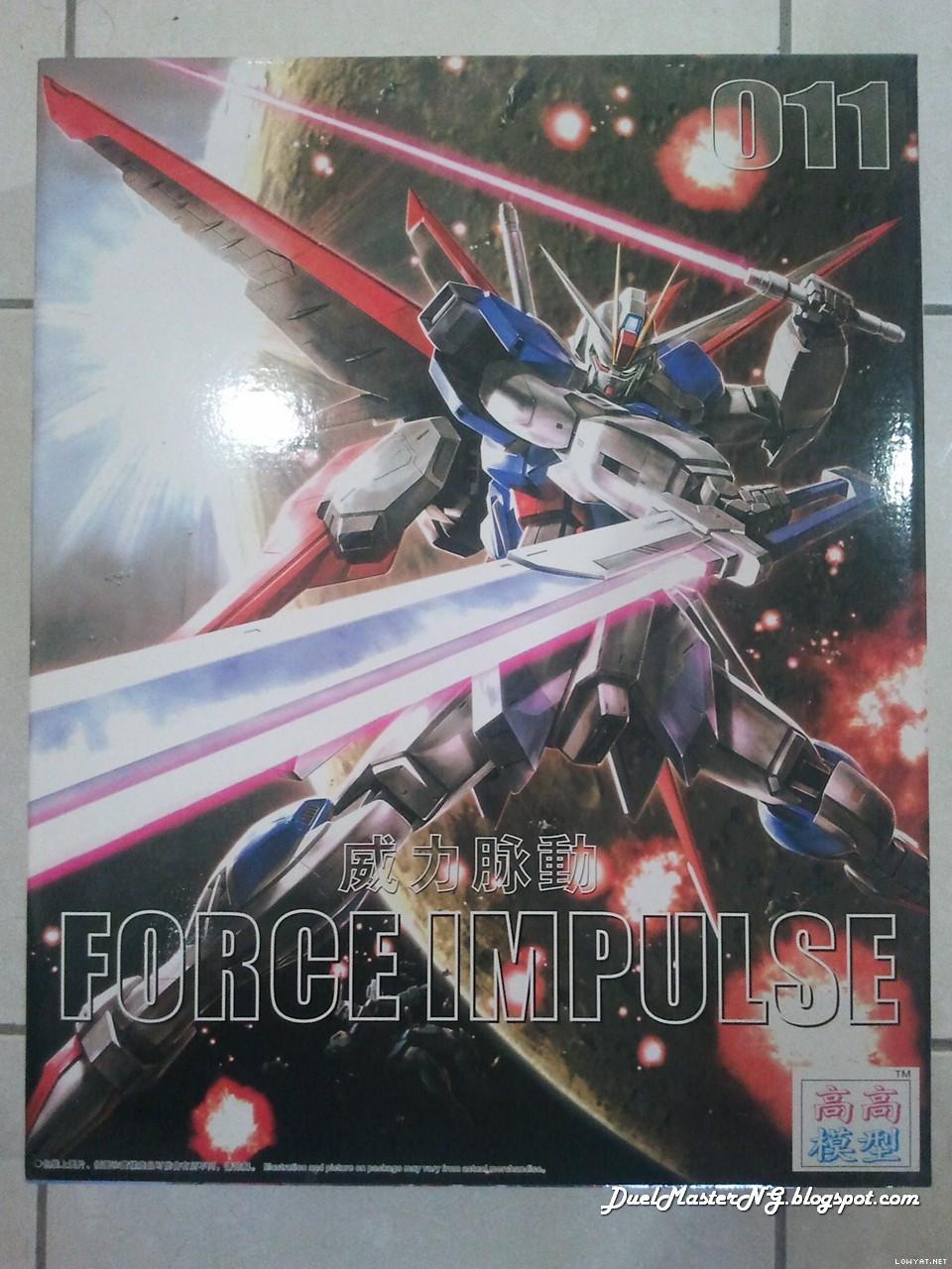 MG (011) 1/100 ZGMF-X56S Force Impulse Gundam