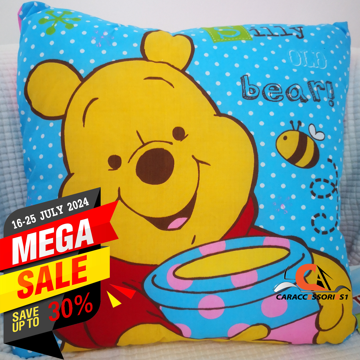 หมอนอิง Pooh ลิขสิทธิ์แท้ราคาพิเศษ New arrival!