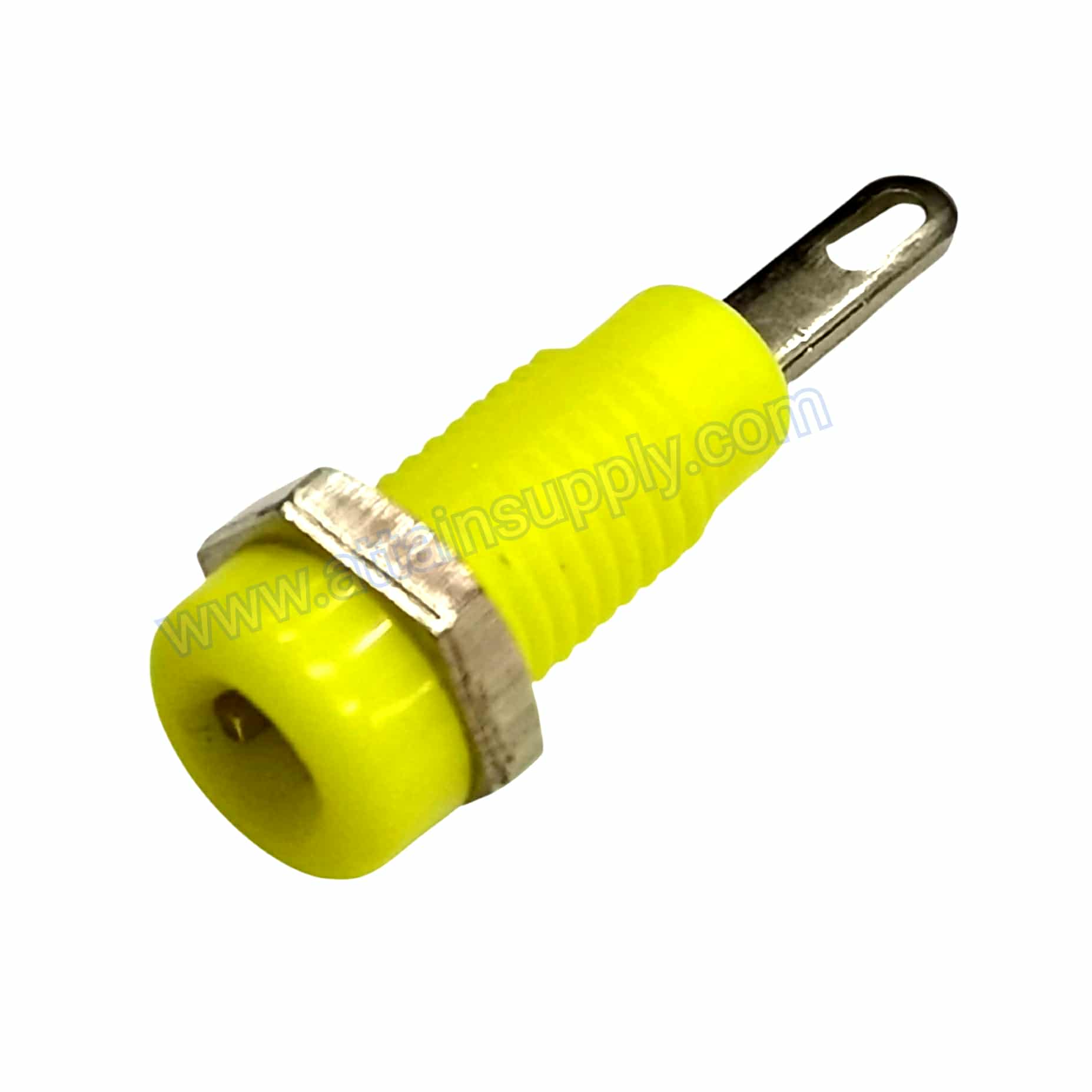 BIDINGPOST 2MM.PLASTIC-TAIWAN/YELLOW