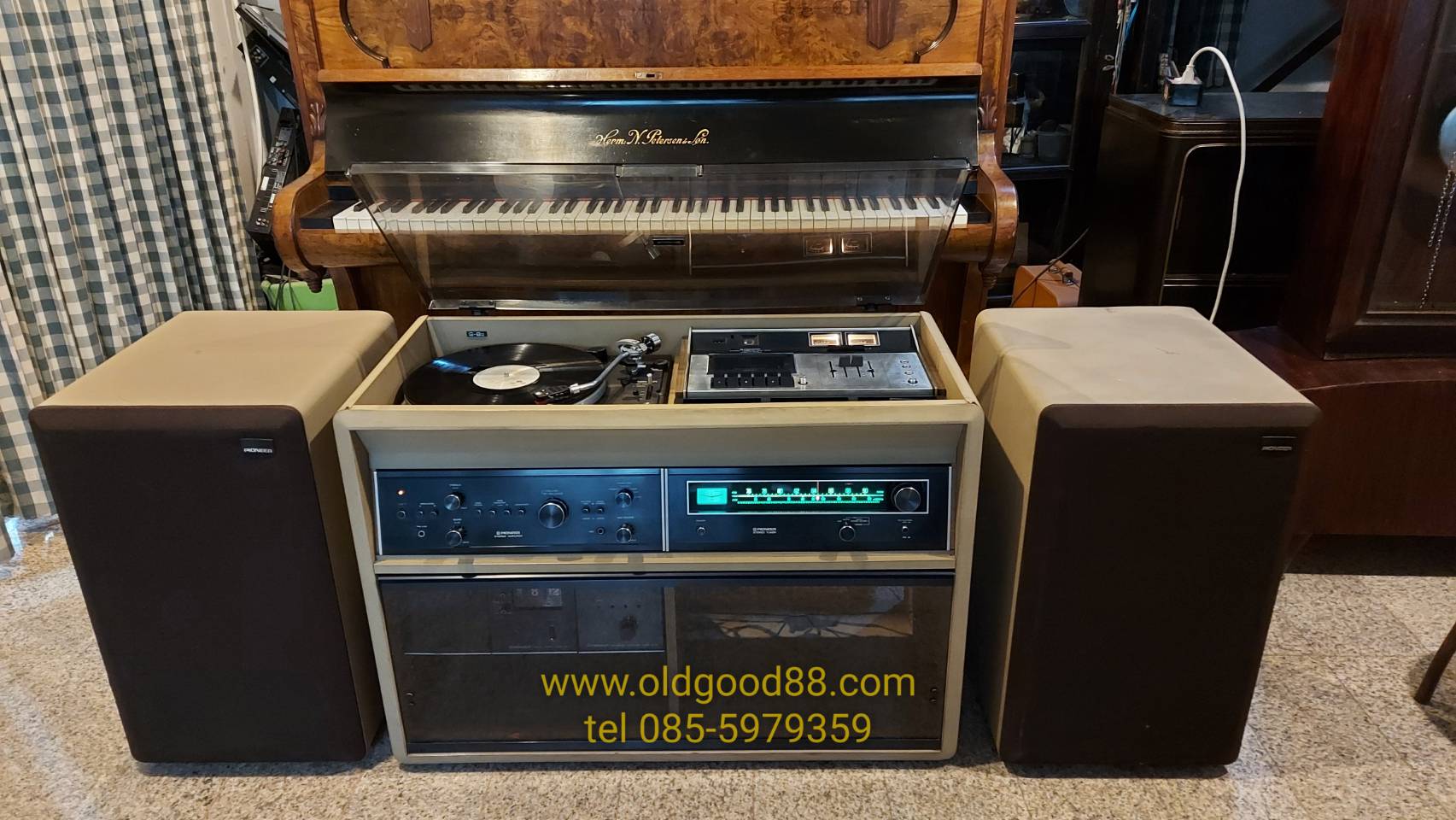 วิทยุconsole pioneer รุ่น s 8d ปี 1970 รหัส 12165pn