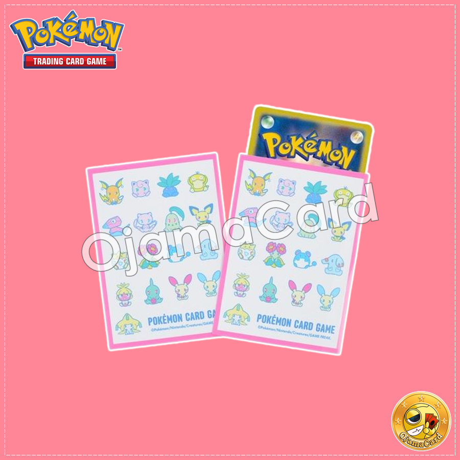 Pokémon Card Game Deck Shield | Card Sleeves — Psycho Soda Refresh (64ct)「1 Pack」