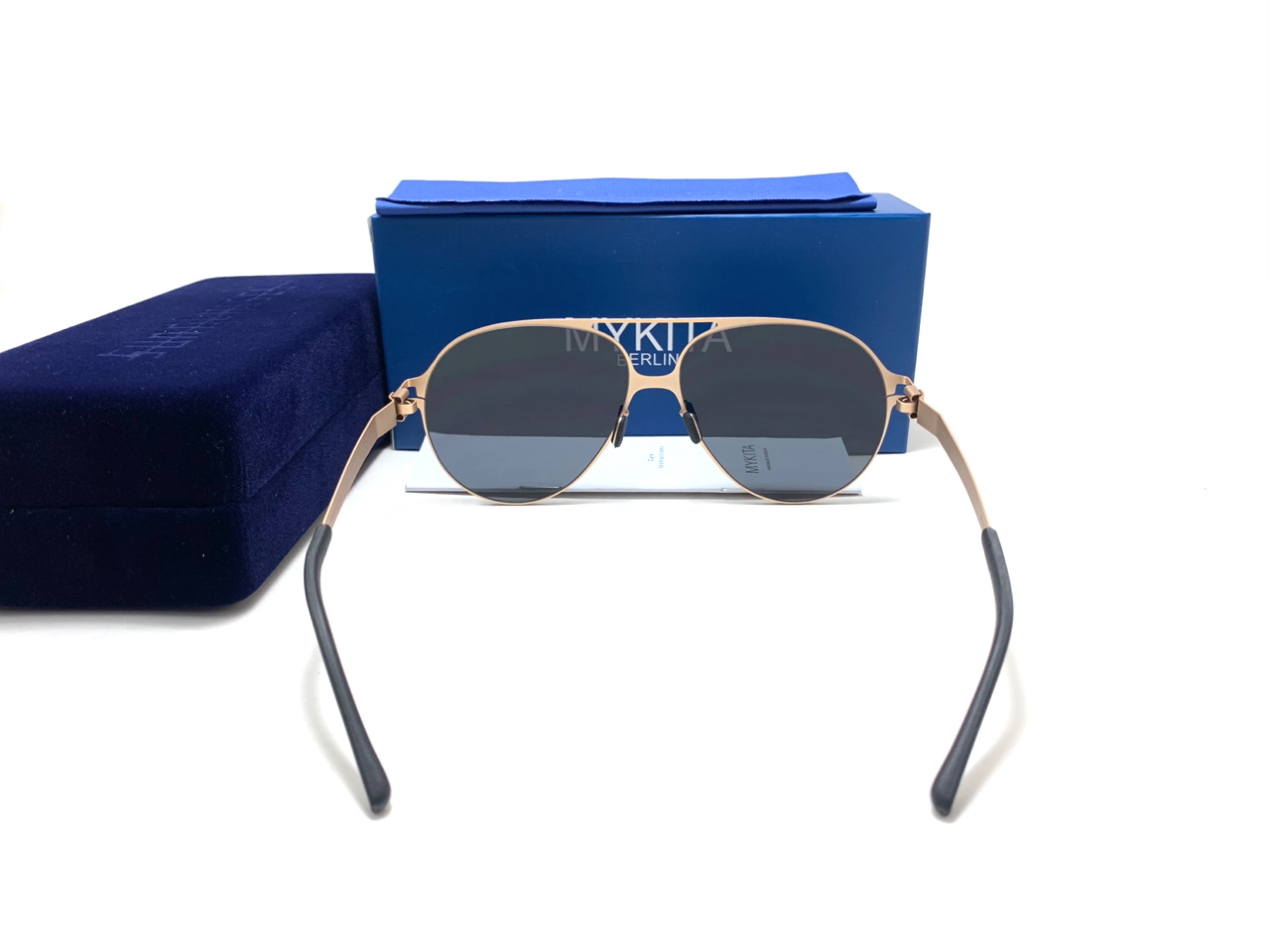 แว่นกันแดด MYKITA HANSI COL.001 58-14 140 <ปรอททอง>