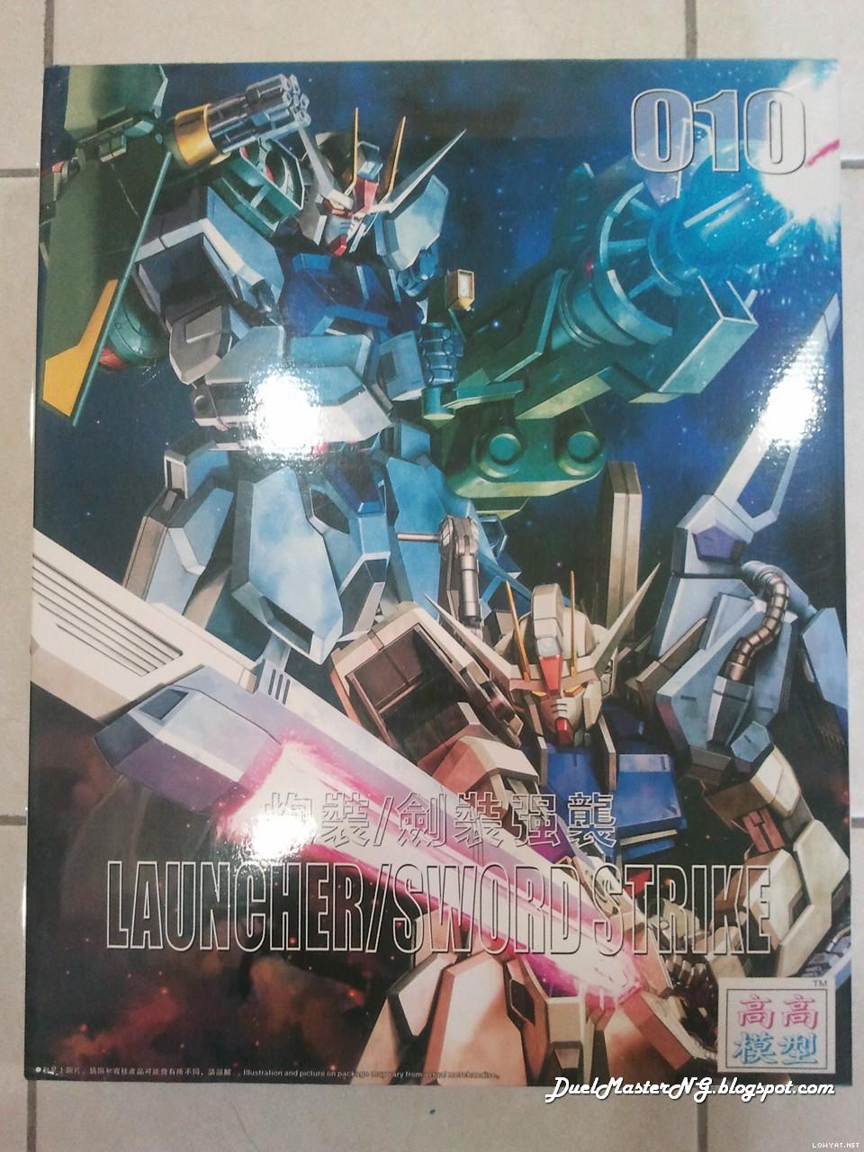 MG (010) 1/100 GAT-X105 Launcher & Sword Strike Gundam