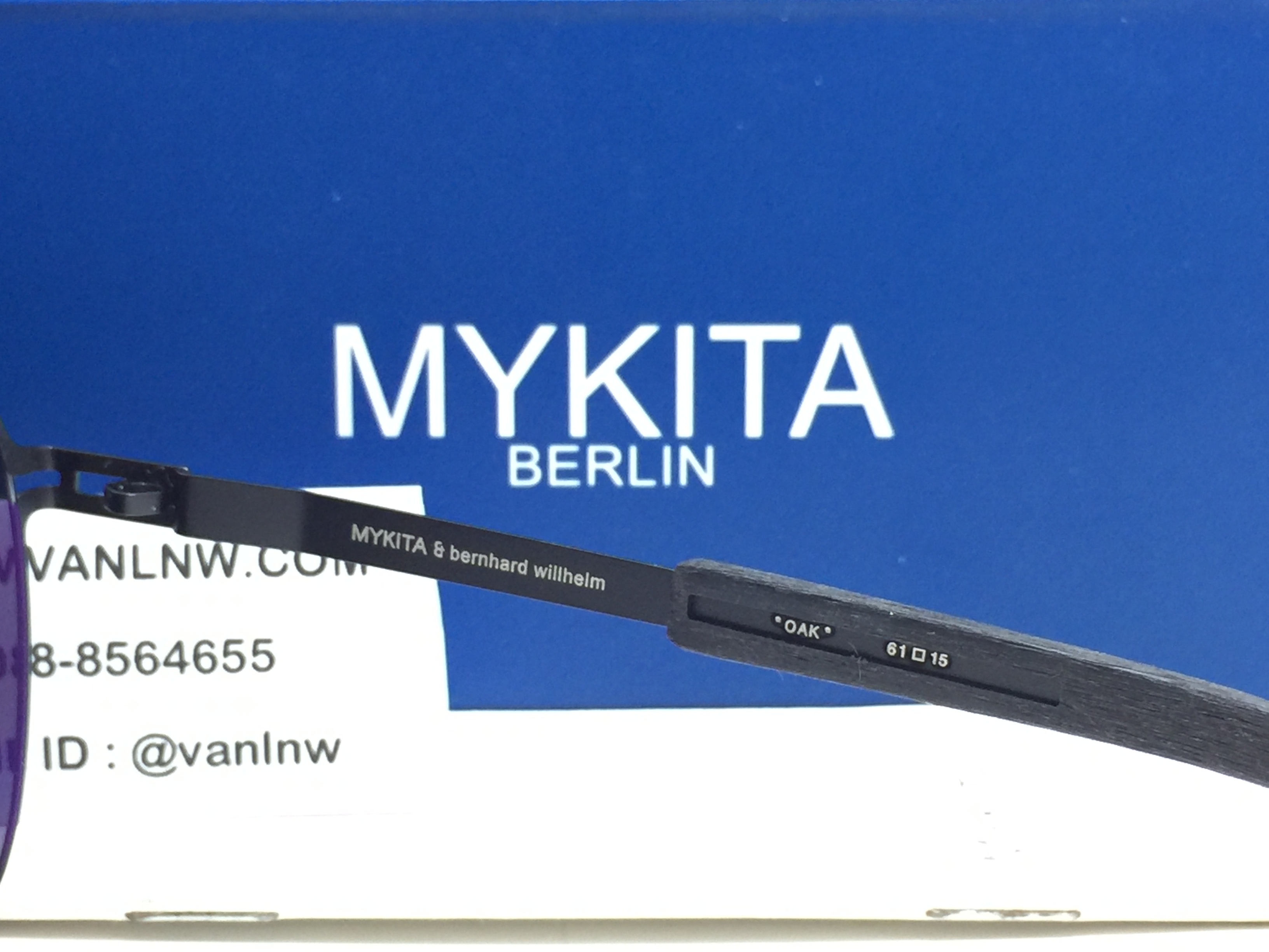 แว่นกันแดด MYKITA OAK MH1-Black/Pitch Black <ดำ>