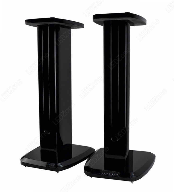 [ราคาต่อคู่] ขาตั้งลำโพงรุ่น Super Glossy Hi-Gross ไฮกรอส Piano Black สูง 60 cm