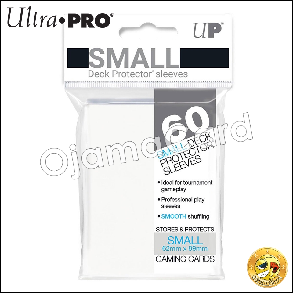Ultra•Pro PRO-Gloss Small Deck Protector Sleeves (60ct) — White