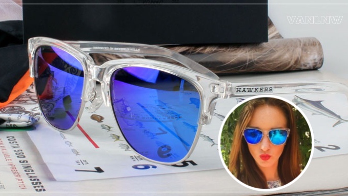 แว่นกันแดด HAWKERS AIR SKY CLASSIC <ปรอทน้ำเงิน>