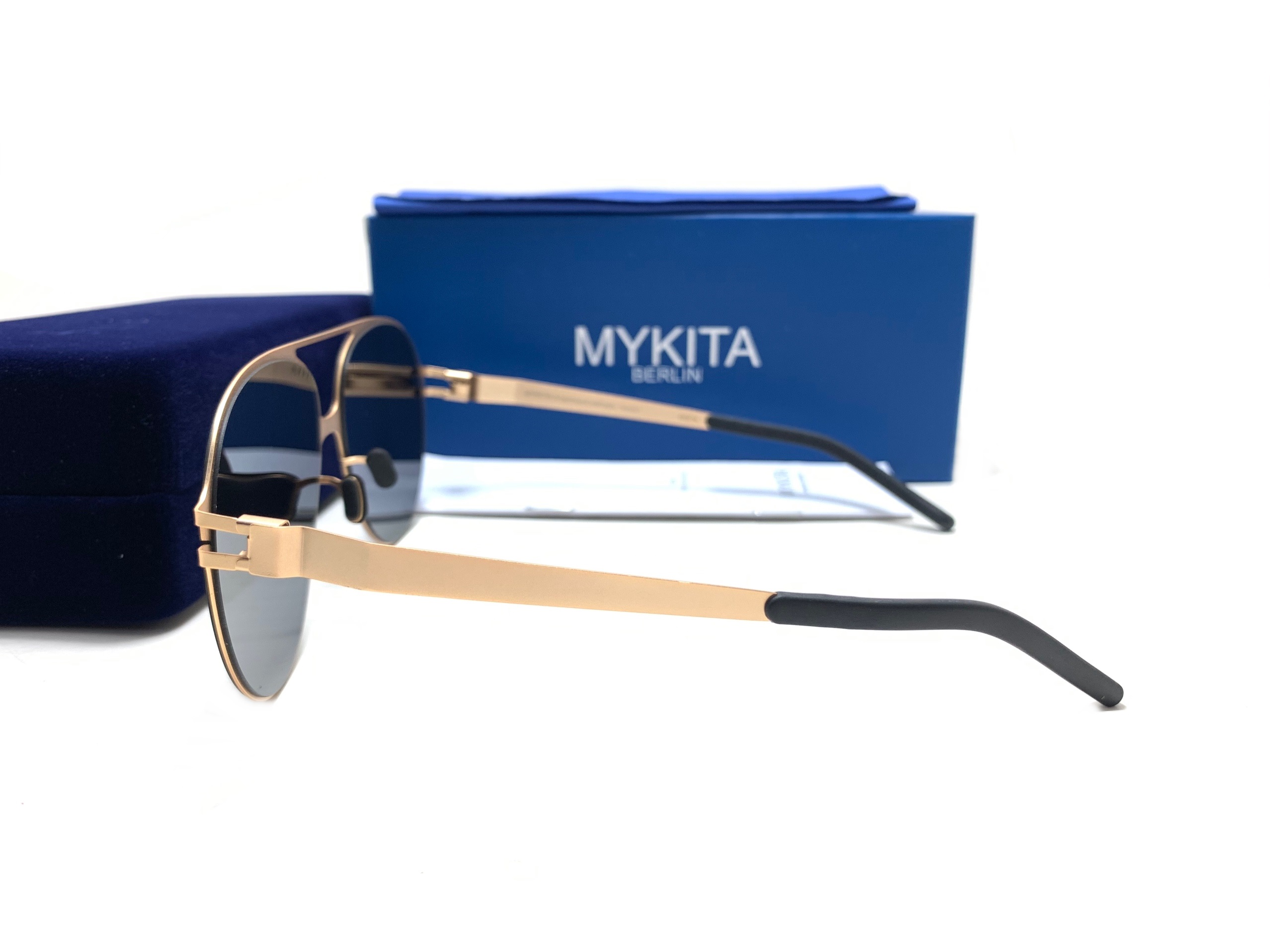 แว่นกันแดด MYKITA HANSI COL.001 58-14 140 <ปรอททอง>