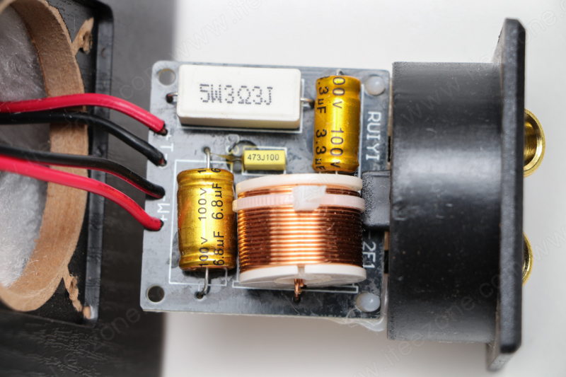 AIRS AS-F3 ลำโพงตู้ไม้ดอก 3 นิ้ว 2 ทาง Crossover 25+25W 4Ω Passive Speaker
