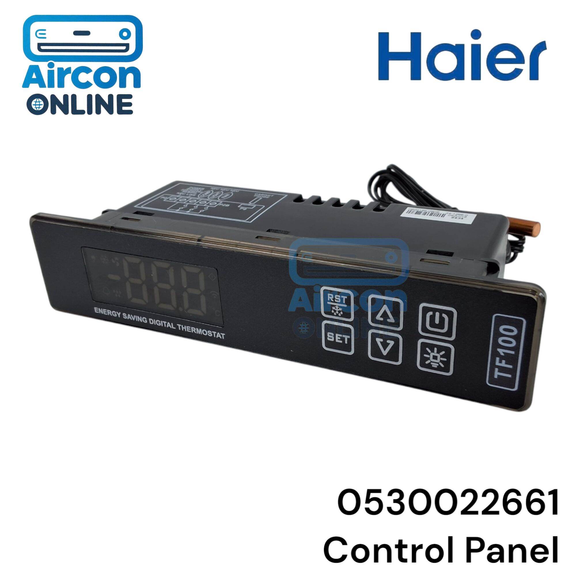 Control Panel TF100 ตู้แช่ Haier รุ่น SC-2600PCS3 รหัส 0530022661 ของแท้ มือ 1 NEW VERSION