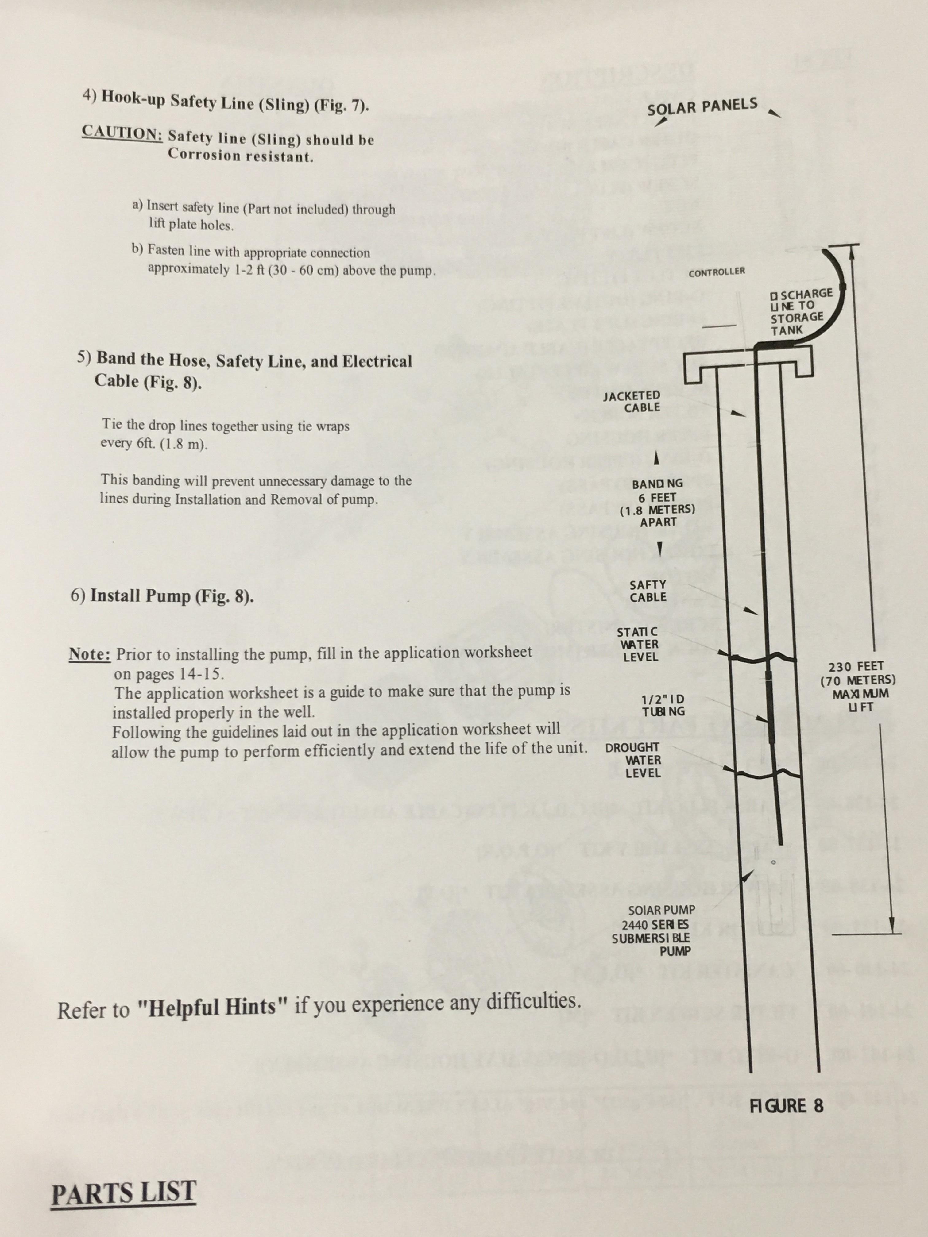 ปั๊มน้ำบาดาลโซล่าเซลล์ 24 โวลต์ (24VDC) submersible pump ส่งสูง 70 เมตร SKU-069