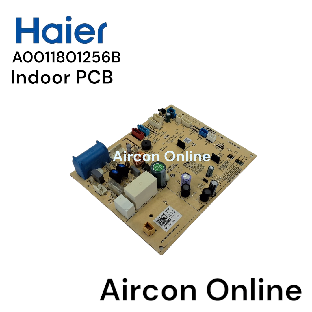 Indoor PCB แอร์ HAIER รุ่น HSU09VQAA, HSU-12VQAA และอื่นๆ รหัส A0011801256B [ 126B ] ของแท้
