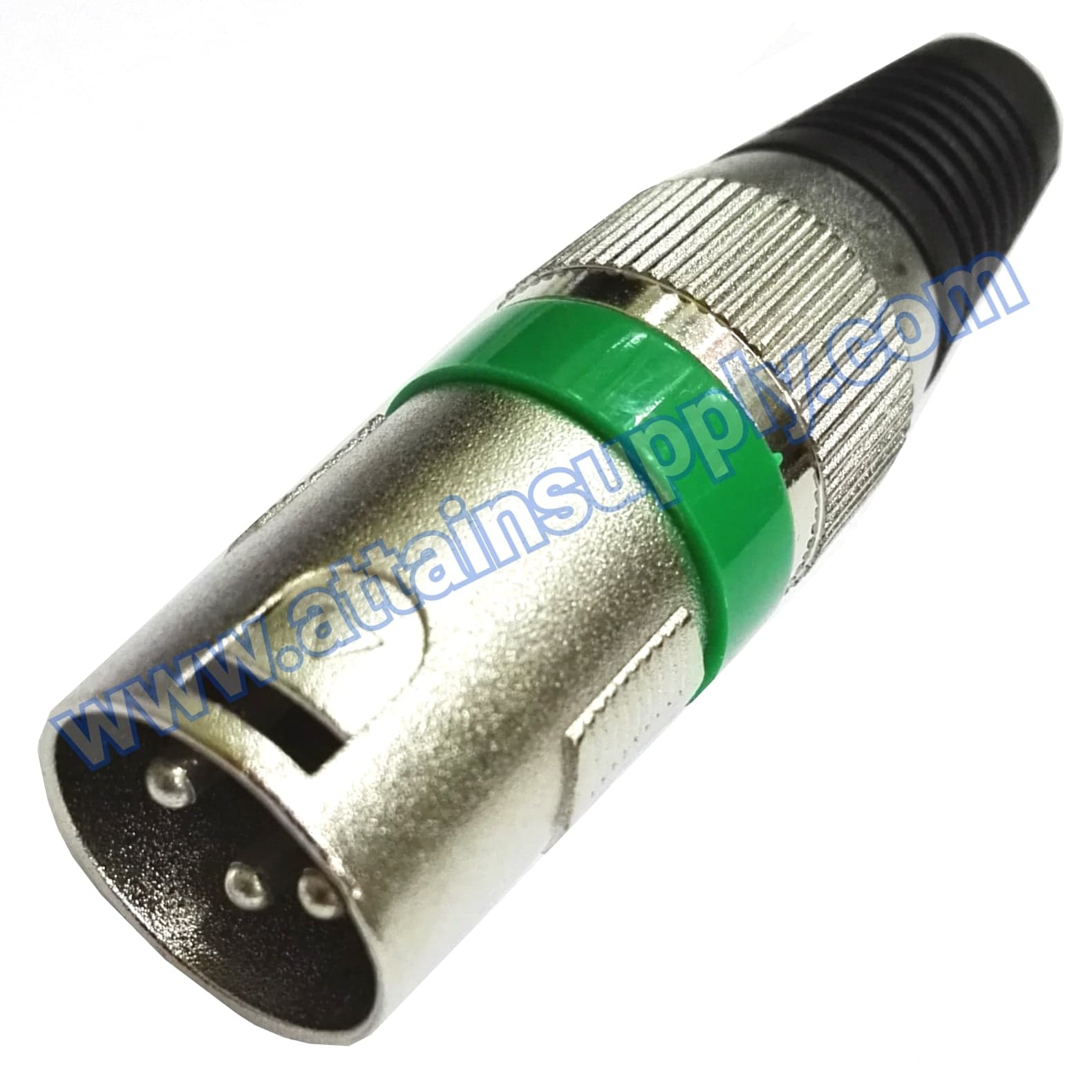 P.XLR 3P.-COLOUR/GREEN