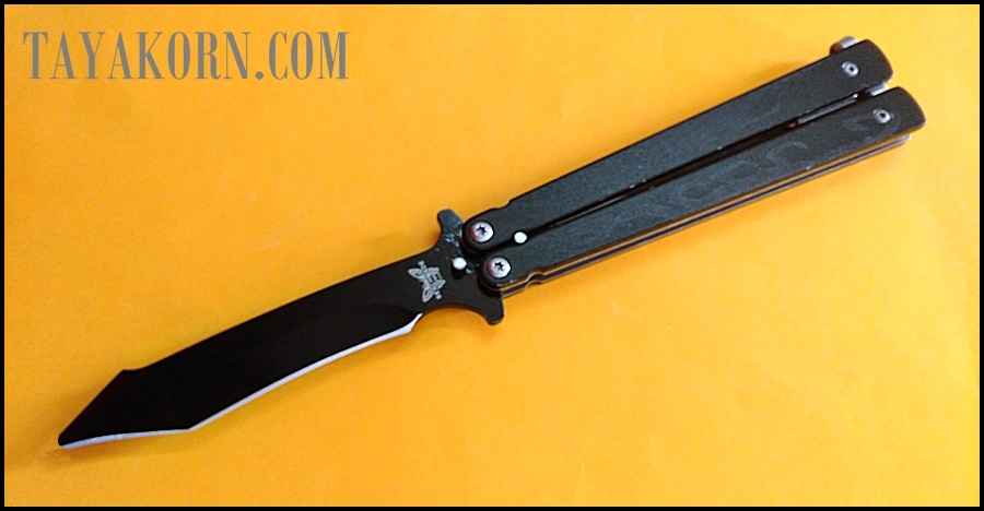 มีดซ้อมควงเดอะสกอร์เปี้ยนคิง THE SCORPION KING BALISONG TRAINER KNIFE TKBS-SK8TR