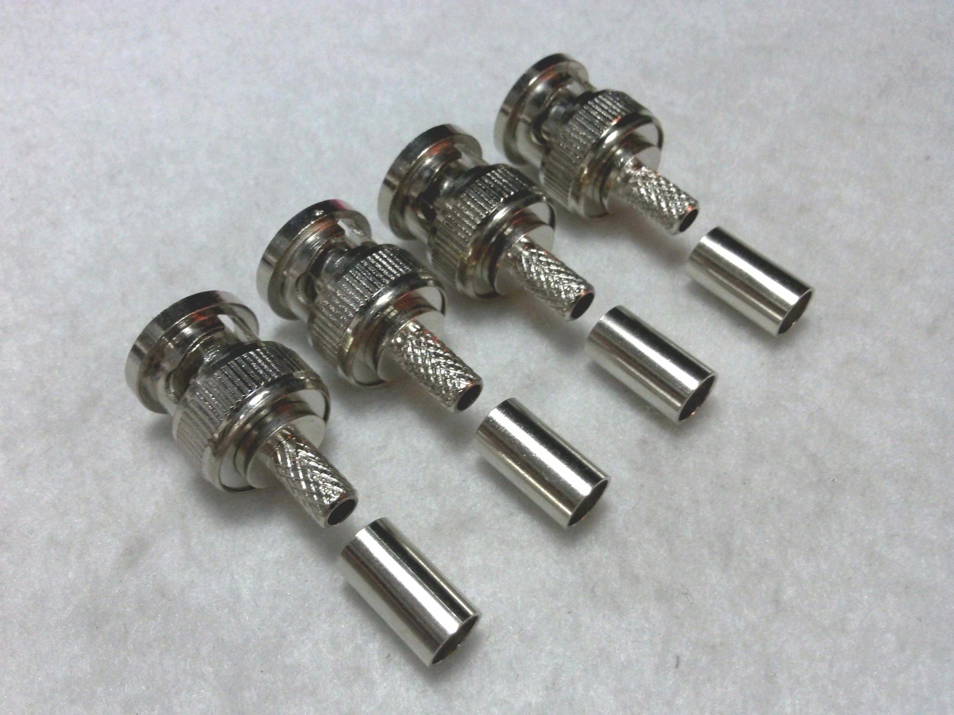 P.BNC-RG58 แบบบีบ