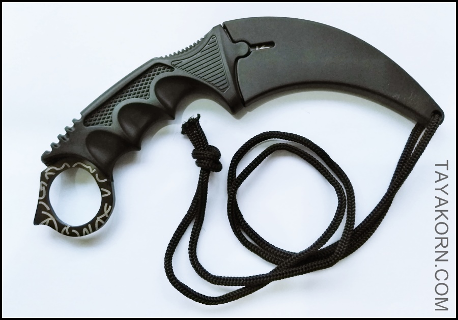 มีดคารัมบิตแบล็คสไปเดอร์ Black Spyder Karambit Knife