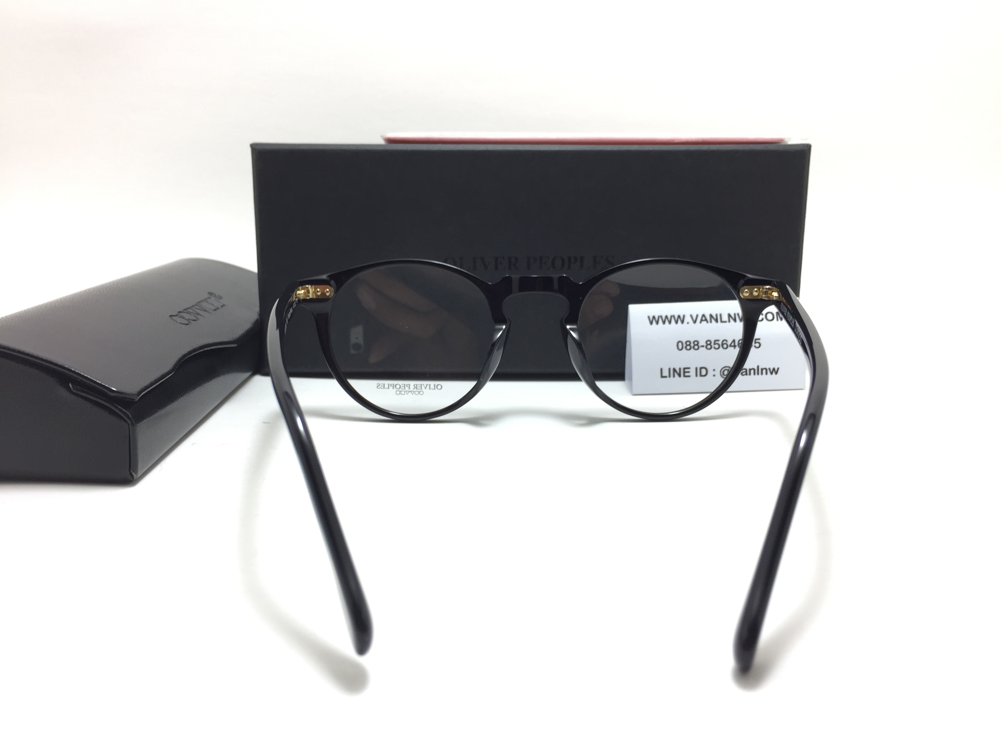 แว่นสายตา Oliver Peoples OV 5186 1005 GregoryPeck 47-23 150 <ดำ>