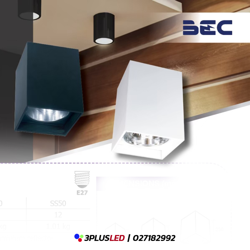 LED Downlight โคมไฟดาวน์ไลท์ BEC รุ่นSS