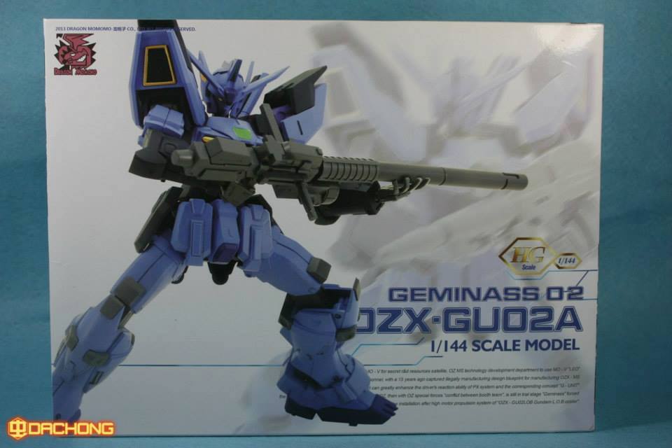 HG 1/144 OZX-GU02A Gundam Geminass 02 [Dragon Momoko]