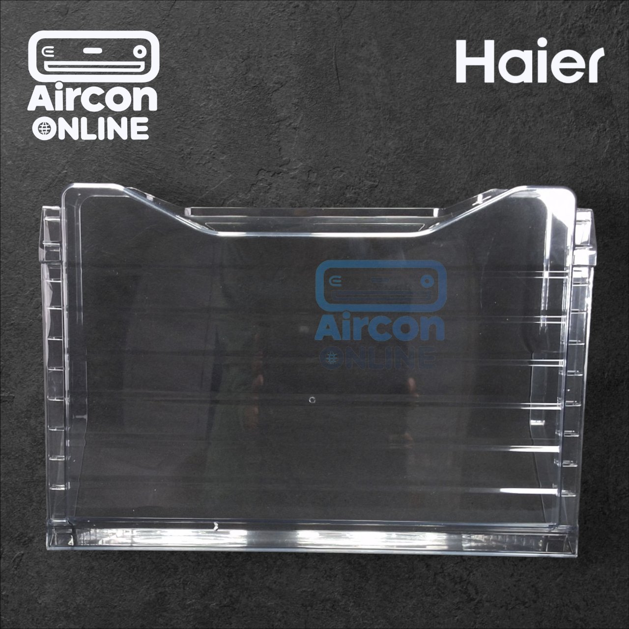 ถาดรองใต้ช่องฟรีส ตู้เย็น HAIER รหัส 0530086282 ของแท้ ใหม่ มือ 1
