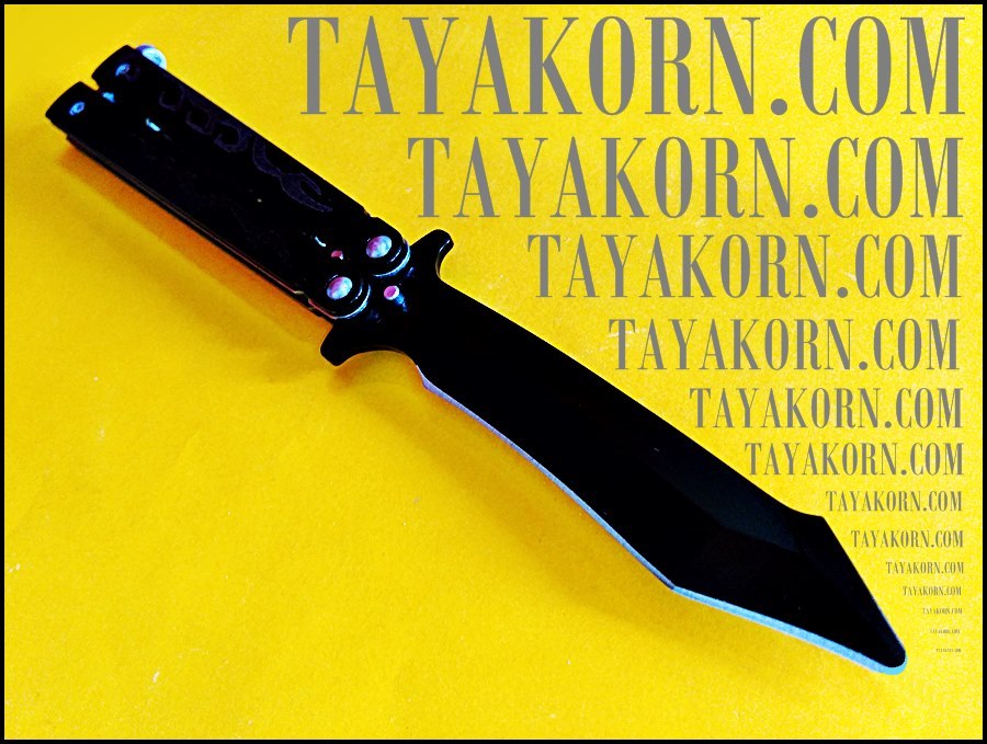 มีดซ้อมควงเดอะสกอร์เปี้ยนคิง THE SCORPION KING BALISONG TRAINER KNIFE TKBS-SK8TR