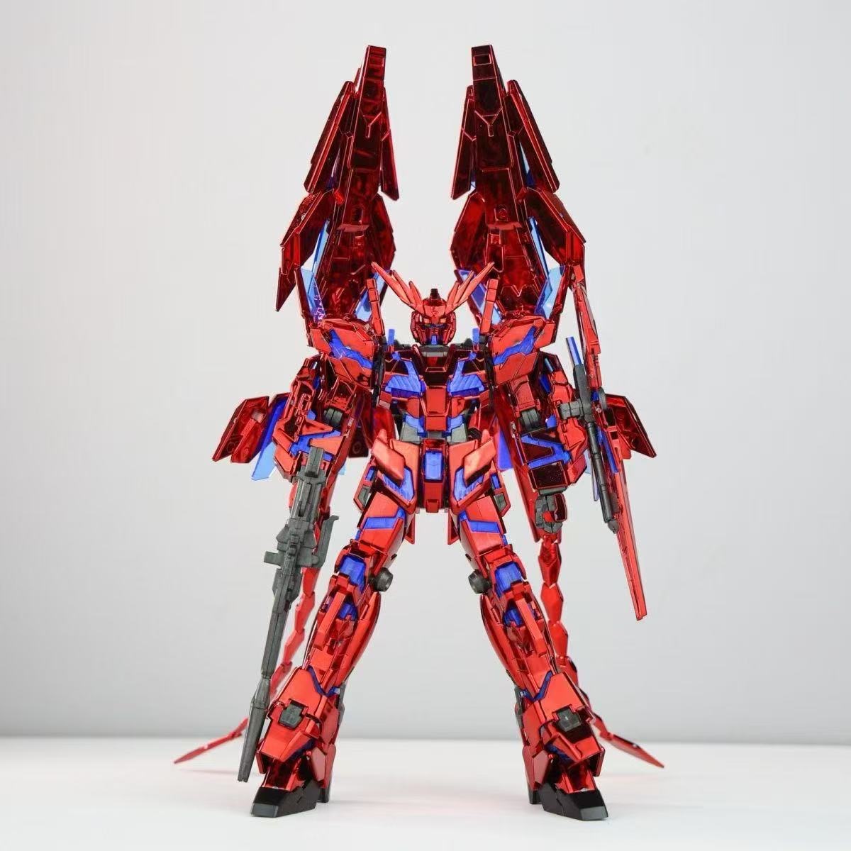 HGUC 1/144 Unicorn Fighter 03 Phenex Red Electroplated (XD217) [Xing Dong]