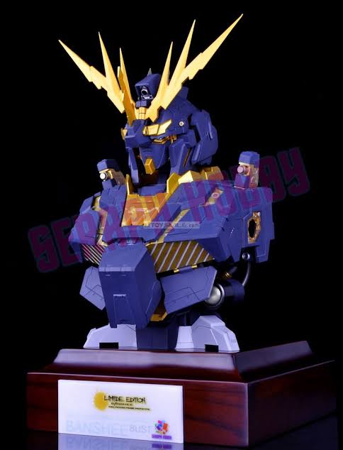 1/35 Display Head RX-O Unicorn Gundam Banshee Bust