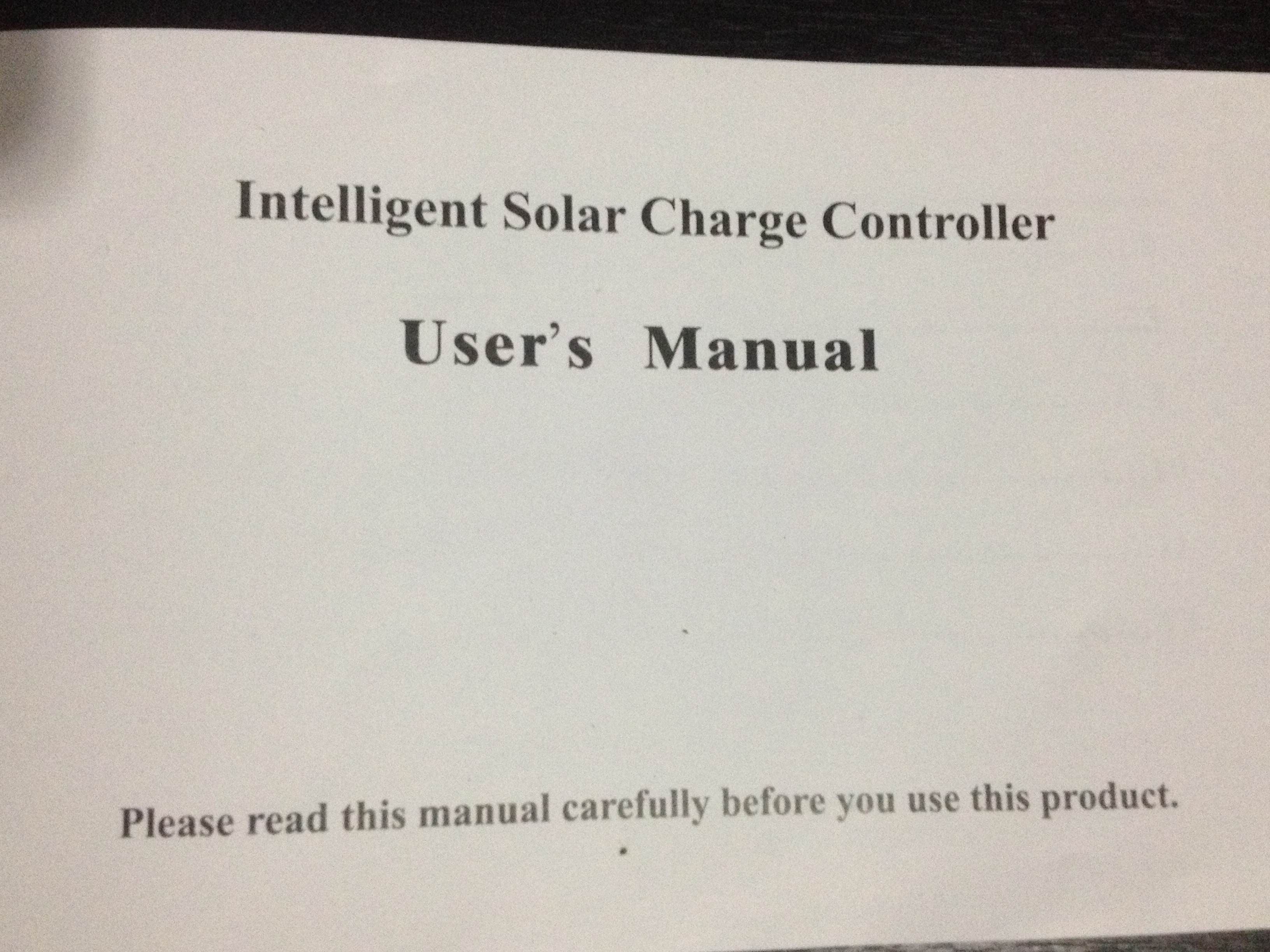 โซล่า ชาร์จเจอร์ ( Solar Charger ) 30A 12V / 24V Auto ( CM3024Z )