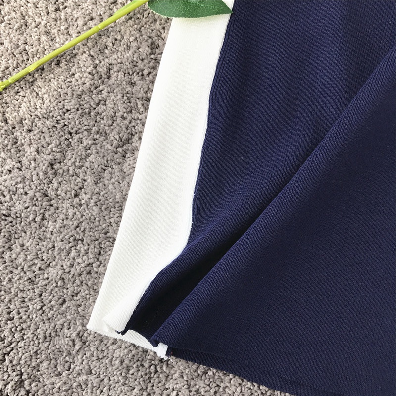 เดรสผ้านิตติ้ง ยืดกระชับเข้ารูปตามสัดส่วน Free size