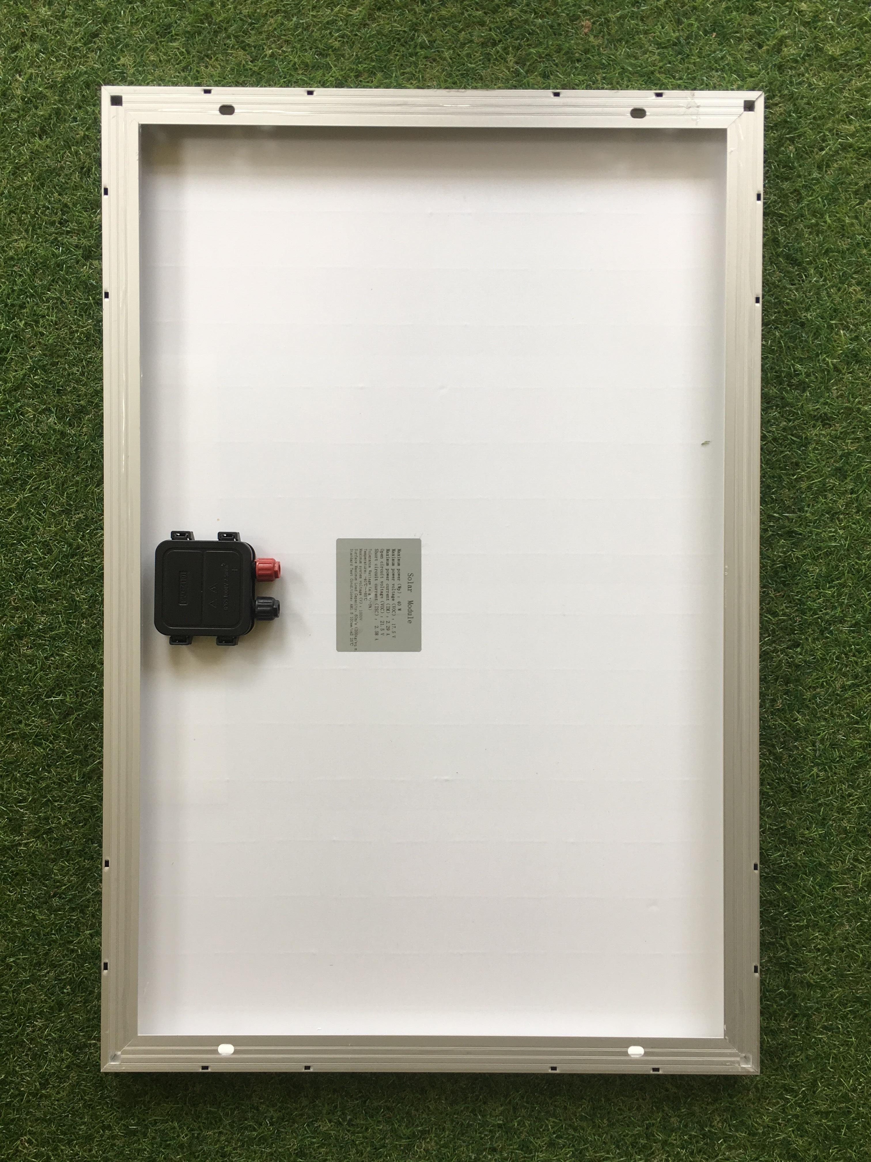 โซล่าเซลล์ 40W 18V Poly