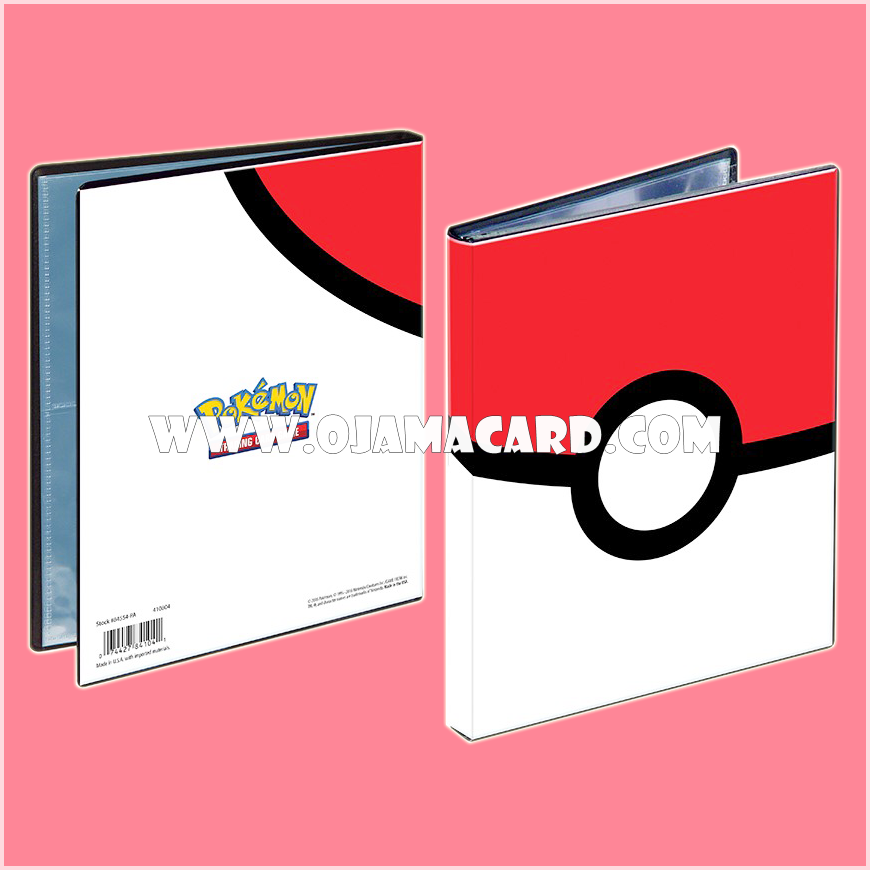 Ultra•Pro Pokémon 4-Pocket Portfolio — Poke Ball「1 Album」