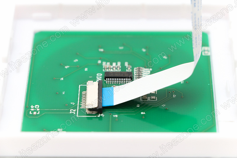 RGB controller 12A แบบ Glass Panel หน้าปัดสีขาว มีเสียงตอนสัมผัสควบคุม