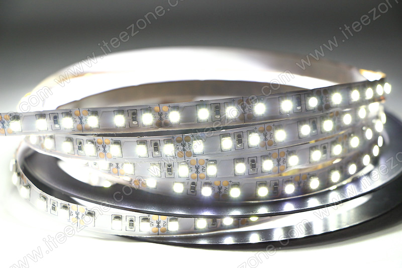 LED Strip เส้น 2835 ม้วน 5 เมตร 120 LED/M สี Natural white 6000K (ไม่กันน้ำ IP20)