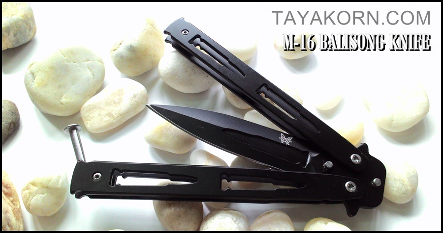 มีดควง บาลิซองเอ็ม16 M16 BALISONG KNIFE TKBS-M16