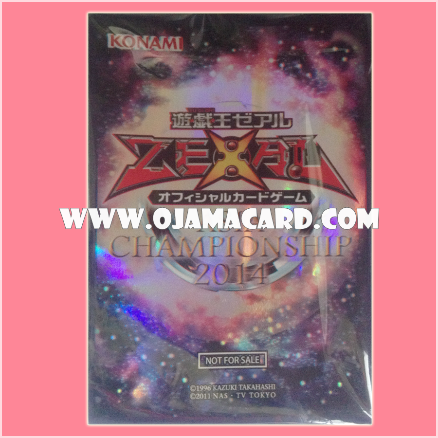 Yu-Gi-Oh! ZEXAL OCG Duelist Card Protector / Sleeve - Asia Championship 2014 x70