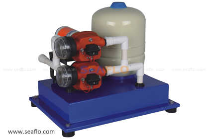 ชุดปั๊มน้ำบ้านอัตโนมัติ DC 12V รุ่น SEAFLO-40 ( Double )