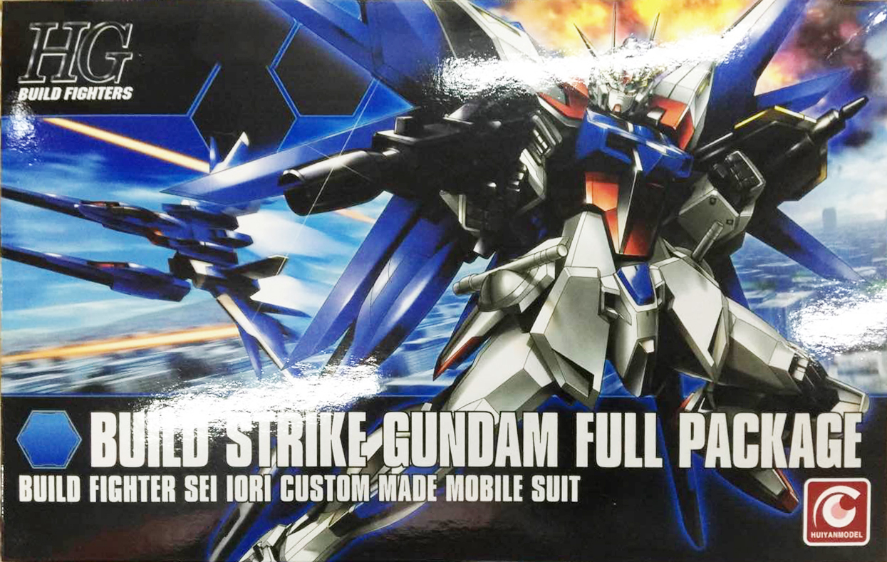 HG 1/144 (001) Build Strike Gundam Full Package