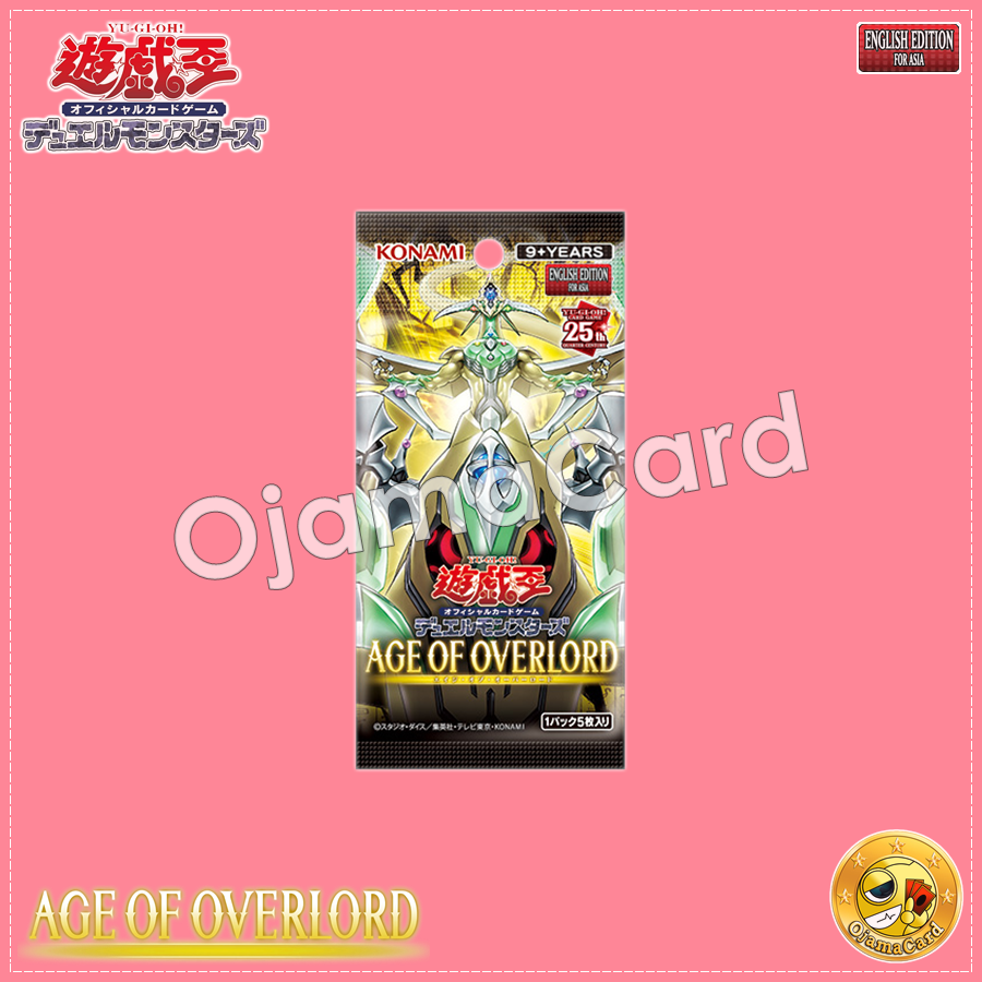 Yu-Gi-Oh! OCG English Edition for Asia — 1202 - Age of Overlord [AGOV-AE]「1 Pack」