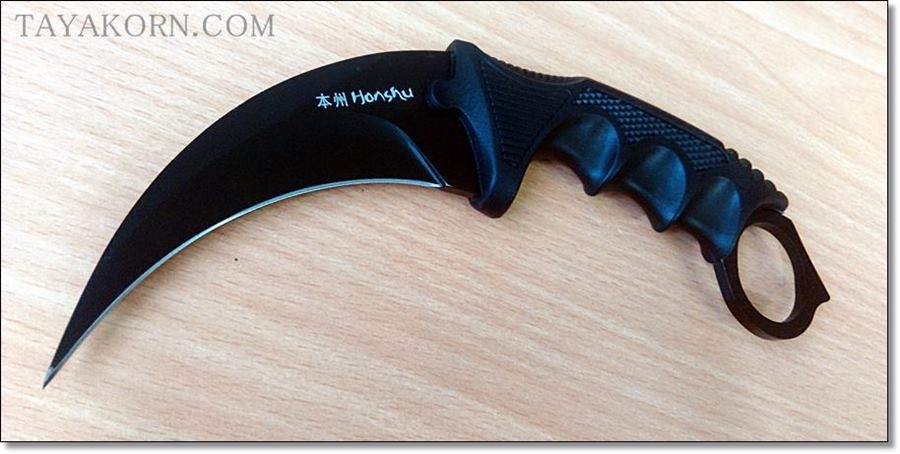 มีดคารัมบิตพายุทะเลทราย Desert Storm Karambit Knife