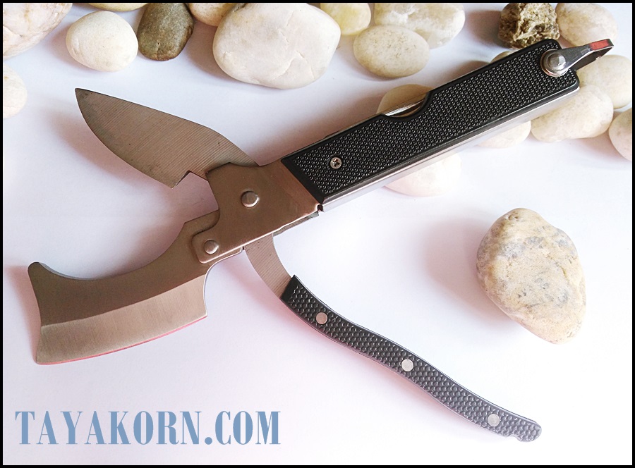 ขวาน-กรรไกรตัดกิ่งไม้ 7 in 1 Multi Axe-Pruning Shears 7 in 1 TKCA8585