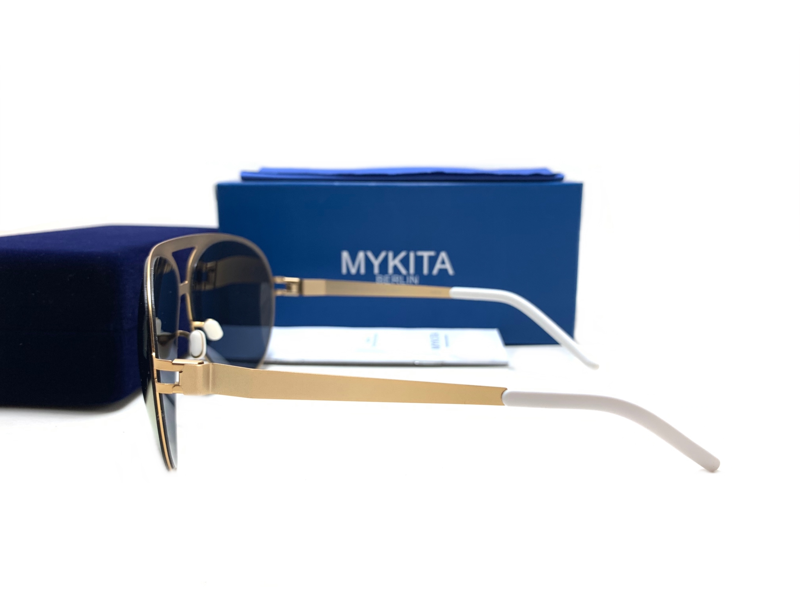 แว่นกันแดด MYKITA SEPP GOLD COL.015 63-12 140 <ปรอททอง>